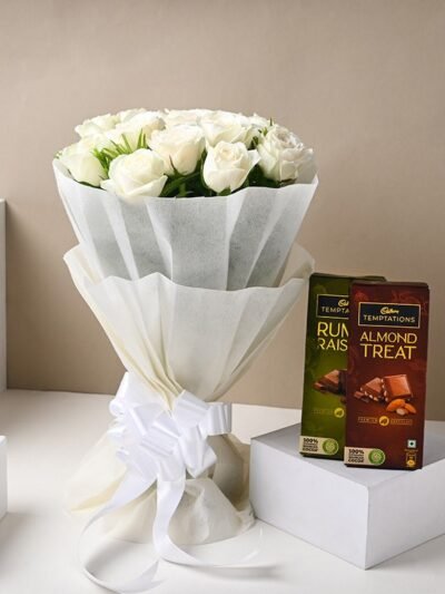 Pure Love In Blooming Roses