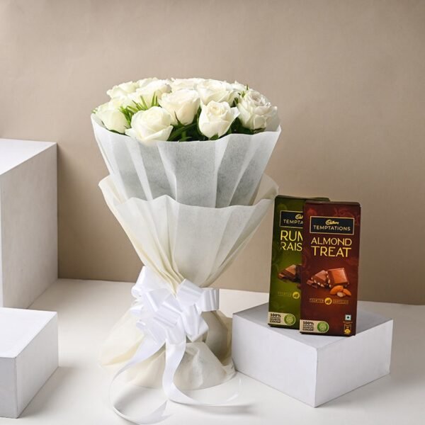 Pure Love In Blooming Roses