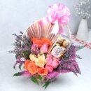Roses N Chocolate Basket