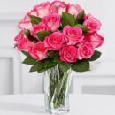 15 Pink Jewel Roses