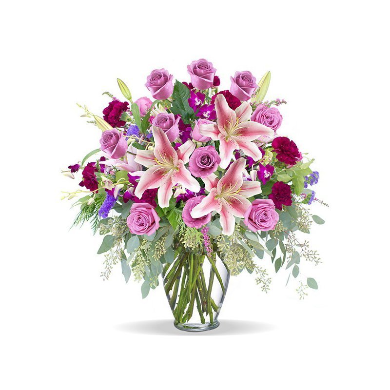 Sunshine Pink Roses
