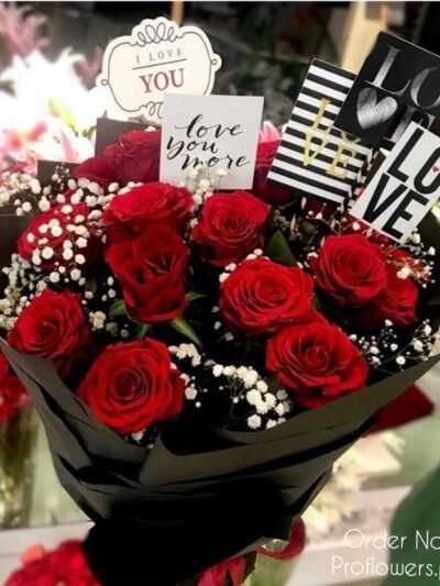 20 Long Stem Red Roses