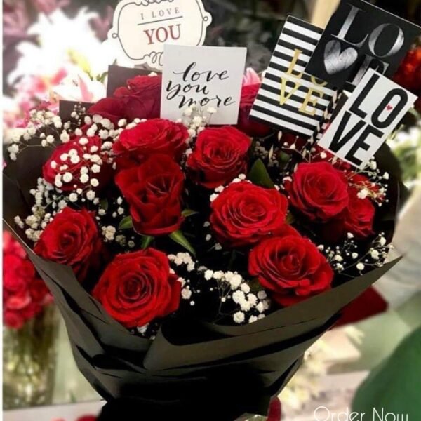 20 Long Stem Red Roses