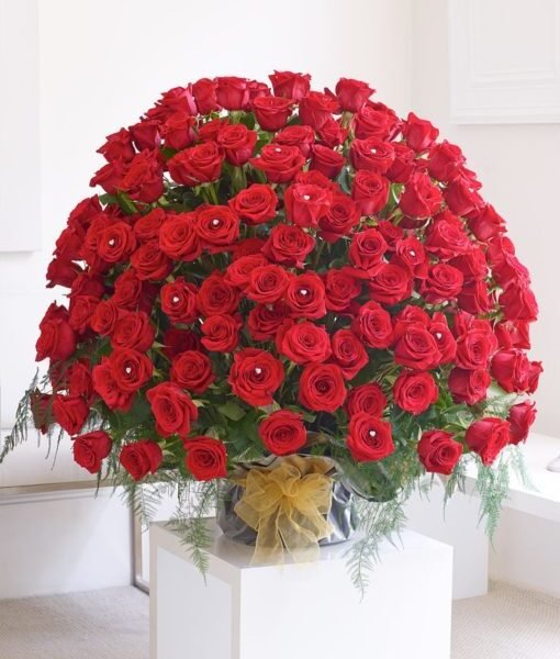 Red Rose Flowers Kisses