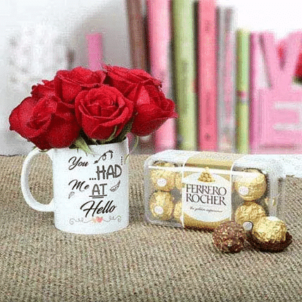MUG ROSES FERRERO