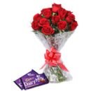 Cadbury With Red Roses