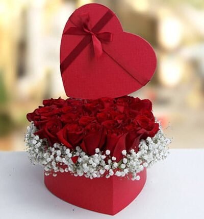 Valentine Heartshape Arrangement